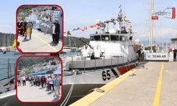 Fethiye’de Askeri Gemiler Ziyarete Açıldı