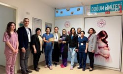 Muğla Eğitim Ve Araştırma Hastanesi’nde Ebeler Unutulmadı