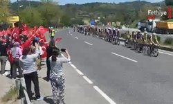 Cumhurbaşkanlığı 61. Türkiye Bisiklet Turu Yatağan'dan Geçti