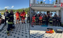 Seydikemer Adliyesi’nde Yangın Ve Acil Müdahale Tatbikatı