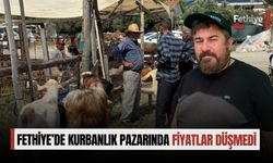 Fethiye’de Kurbanlık Pazarında Fiyatlar Düşmedi
