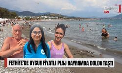 Fethiye’de Uygun Fiyatlı Plaj Bayramda Doldu Taştı