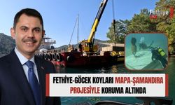 Fethiye-Göcek Koyları Mapa-Şamandıra Projesiyle Koruma Altında