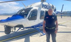 Fethiye’de Bayram Öncesi Helikopterli Trafik Denetimi