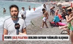 Fethiye Çalış Plajı’nda Beklenen Bayram Yoğunluğu Oluşmadı