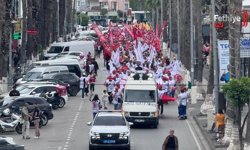 Fethiye'deki 1 Mayıs Emek Ve Dayanışma Gününde Yürüdüler
