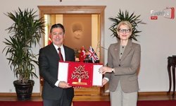 Başkan Aras, İngiltere Büyükelçisi Morris’i Ağırladı
