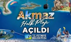 Akmaz Halk Plajı Hizmete Açıldı