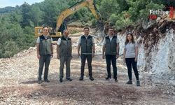 Ölüdeniz Trafiğine Nefes Olacak Alternatif Yol Çalışması Sürüyor