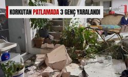 Korkutan Patlamada 3 Genç Yaralandı