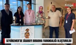 Seydikemer’de Sigarayı Bırakma Farkındalığı Oluşturuldu