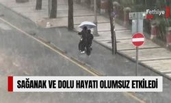 Sağanak ve Dolu Hayatı Olumsuz Etkiledi