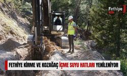 Fethiye Kirme ve Kozağaç İçme Suyu Hatları Yenileniyor