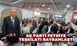 AK Parti Fethiye Teşkilatı Bayramlaştı