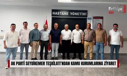 AK Parti Seydikemer Teşkilatı’ndan Kamu Kurumlarına Ziyaret