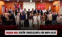Başkan Aras Sektör Temsilcileriyle Bir Araya Geldi