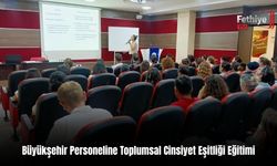 Büyükşehir Personeline Toplumsal Cinsiyet Eşitliği Eğitimi