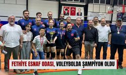 Fethiye Esnaf Odası, Voleybolda Şampiyon Oldu