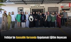 Fethiye’de Gassallık Kursunda Uygulamalı Eğitim Heyecanı