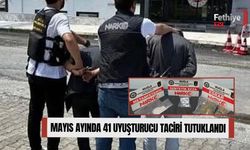 Mayıs Ayında 41 Uyuşturucu Taciri Tutuklandı