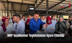 MHP Seydikemer Teşkilatından Aşure Etkinliği