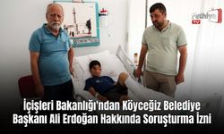 İçişleri Bakanlığı'ndan Köyceğiz Belediye Başkanı Ali Erdoğan Hakkında Soruşturma İzni