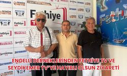 Engelli Derneklerinden Fethiye TV ve Seydikemer TV’ye Hayırlı Olsun Ziyareti