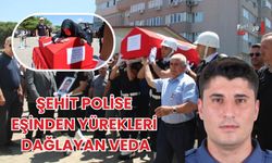 Şehit Polise Eşinden Yürekleri Dağlayan Veda