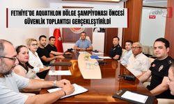 Fethiye’de Aquathlon Bölge Şampiyonası Öncesi Güvenlik Toplantısı Gerçekleştirildi