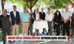 Muğla Orman Bölge Müdürlüğü'nde Bayramlaşma Mesaisi