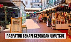 Paspatur Esnafı Sezondan Umutsuz