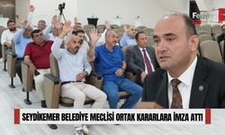 Seydikemer Belediye Meclisi Haziran Ayında da Ortak Kararlara İmza Attı