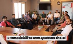 Seydikemer Müftülüğü'nde Bayramlaşma Programı Düzenlendi