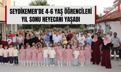 Seydikemer’de 4-6 Yaş Öğrencileri Yıl Sonu Heyecanı Yaşadı