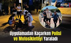 Uygulamadan Kaçarken Polisi Ve Motosikletliyi Yaraladı