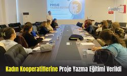 Kadın Kooperatiflerine Proje Yazma Eğitimi Verildi