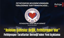 Fethiyespor Taraftarlar Derneği’nden Yeni Açıklama