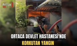 Ortaca Devlet Hastanesi'nde Korkutan Yangın
