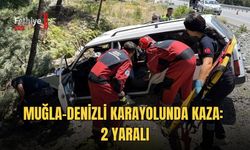 Muğla-Denizli Karayolunda Kaza: 2 Yaralı