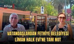 Vatandaşlardan Fethiye Belediyesi Liman Halk Evi'ne Tam Not