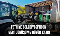 Fethiye Belediyesi'nden Geri Dönüşüme Büyük Katkı: 13,5 Ton Elektronik Atık ve Atık Pil Geri Kazandırıldı