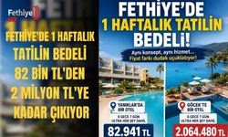 Fethiye'de 1 Haftalık Tatilin Bedeli 82 Bin TL'den 2 Milyon TL'ye Kadar Çıkıyor