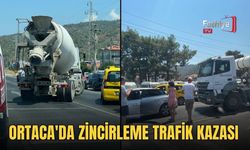 Ortaca'da Zincirleme Trafik Kazası