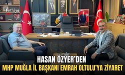 Hasan Özyer’den Mhp Muğla İl Başkanı Emrah Oltulu’ya Ziyaret