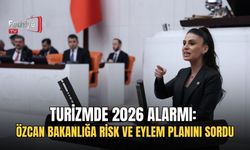Turizmde 2026 Alarmı: Özcan Bakanlığa Risk ve Eylem Planını Sordu