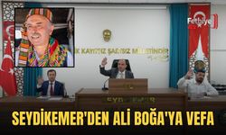 Seydikemer'den Ali Boğa'ya Vefa