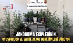 Jandarma Ekiplerinin Uyuşturucu Ve Sahte Alkol Denetimleri Sürüyor