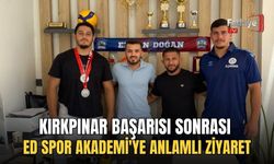 Kırkpınar Başarısı Sonrası Ed Spor Akademi'ye Anlamlı Ziyaret