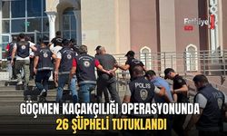 Göçmen Kaçakçılığı Operasyonunda 26 Şüpheli Tutuklandı