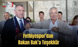 Fethiyespor’dan Bakan Bak’a Teşekkür